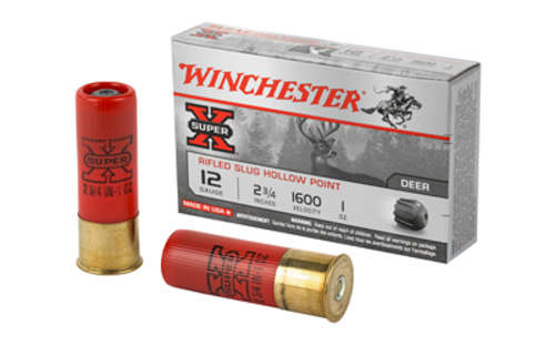 Ammunition Winchester Ammunition Super X 12Gauge WIN SPRX 12GA 2.75" 1OZ RIFLED 5/250 • Model: Super-X